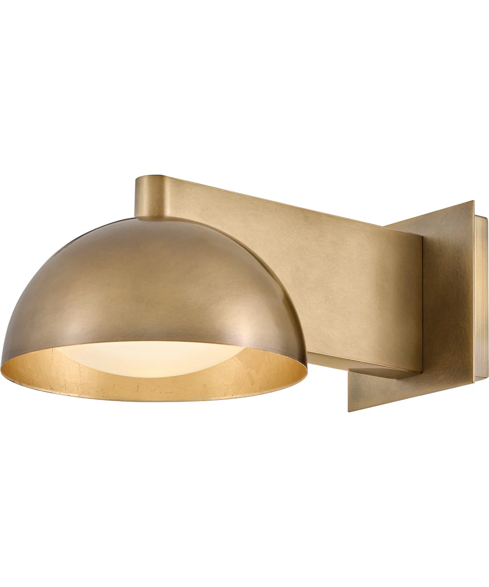 Vargas 1-Light Small Task Light Sconce in Heritage Brass - Image 5