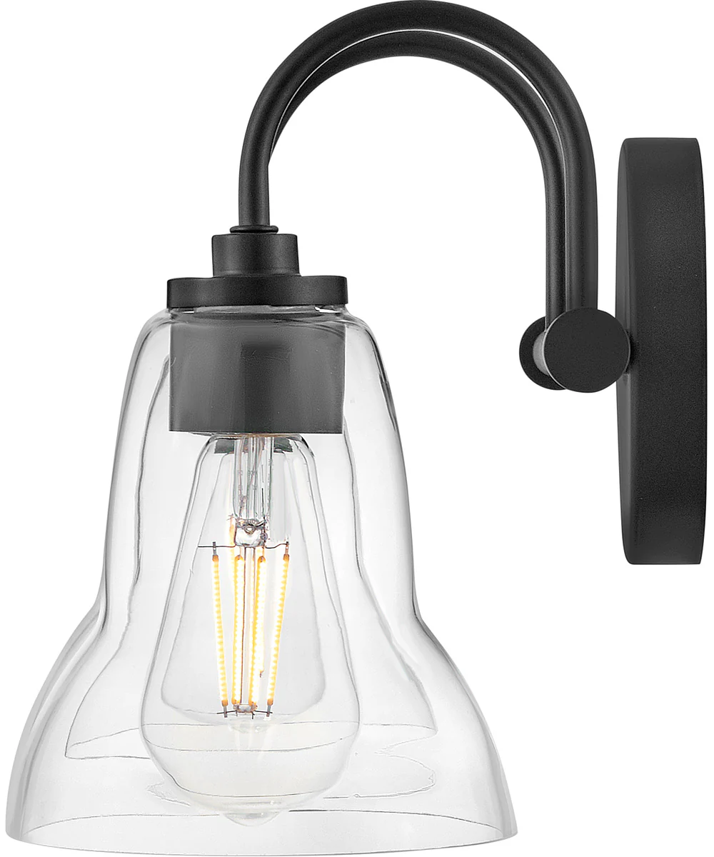 Vera 2-Light Small Two Light Vanity in Black - Image 7