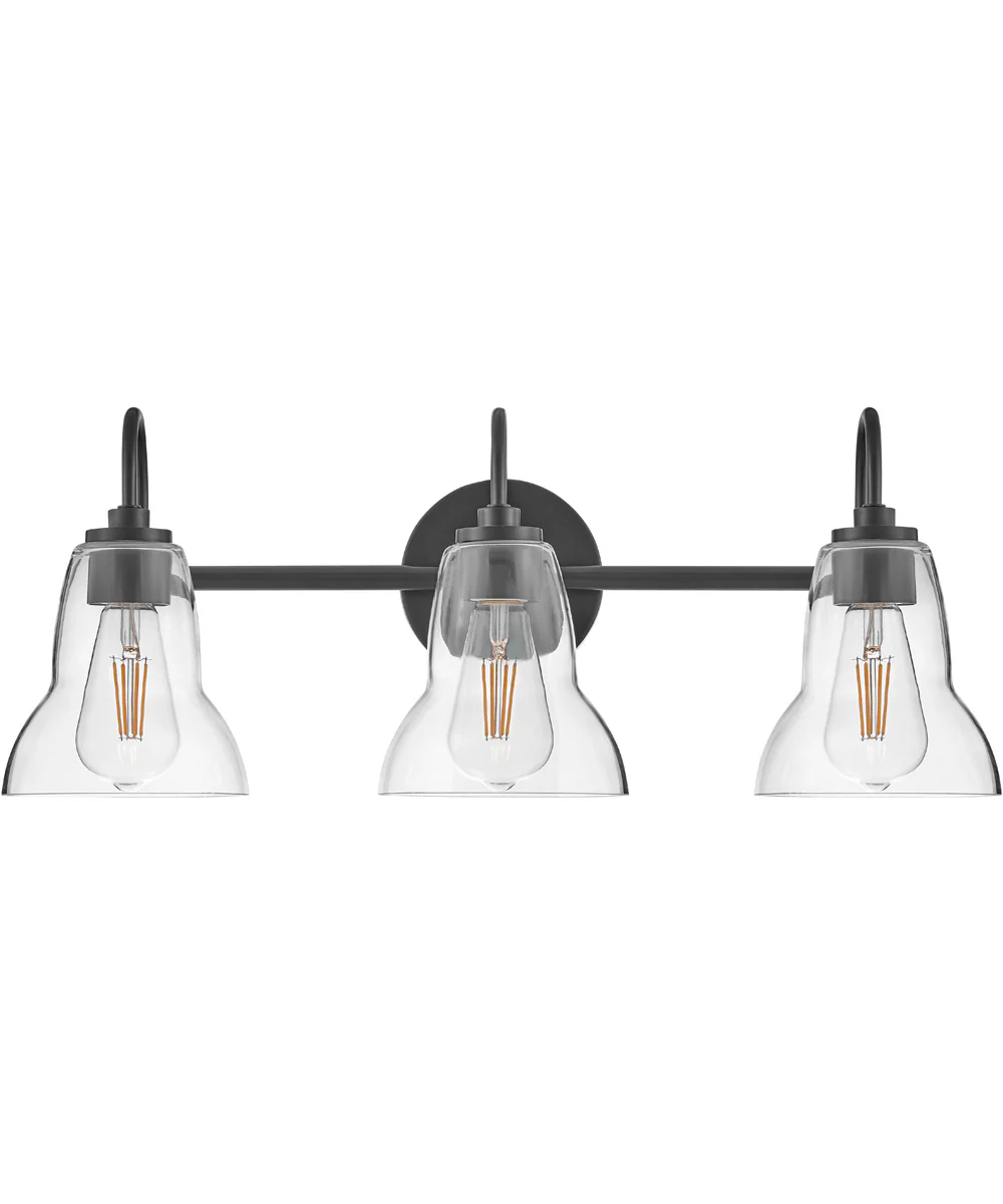 Vera 3-Light Medium Three Light Vanity in Black - Image 3