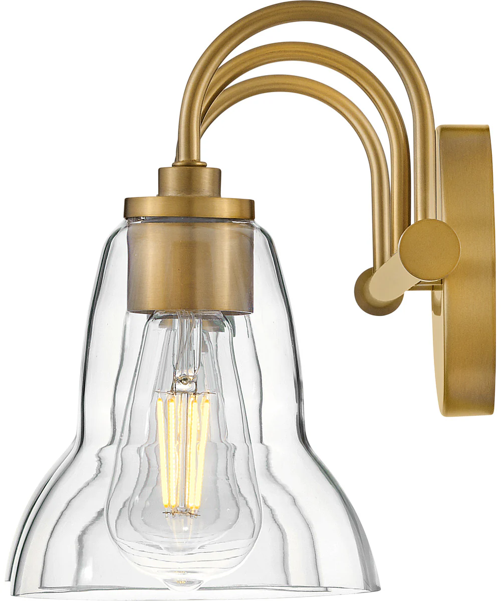 Vera 3-Light Medium Three Light Vanity in Lacquered Brass - Image 7