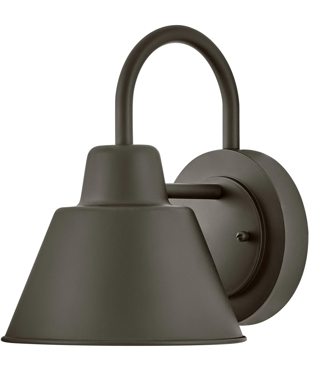 Wes 1-Light Small Gooseneck Barn Light in Oil Rubbed Bronze - Image 4