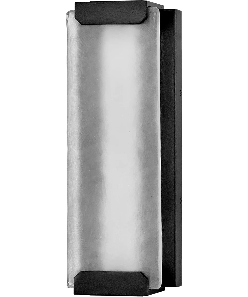 Zayde LED-Light Medium Wall Mount Lantern in Black - Image 2