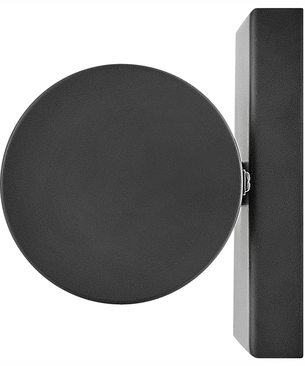 Zevi LED-Light Large LED Vanity in Black with Chrome accents - Image 6