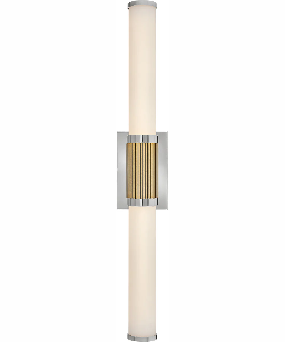 Zevi LED-Light Large LED Vanity in Polished Nickel - Image 2
