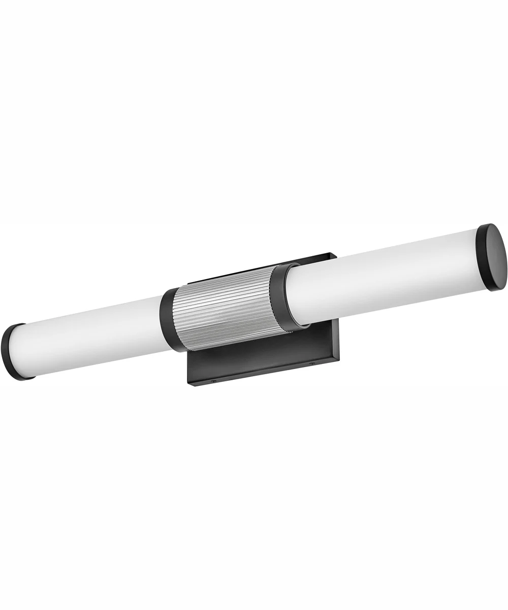 Zevi LED-Light Medium LED Vanity in Black with Chrome accents - Image 5