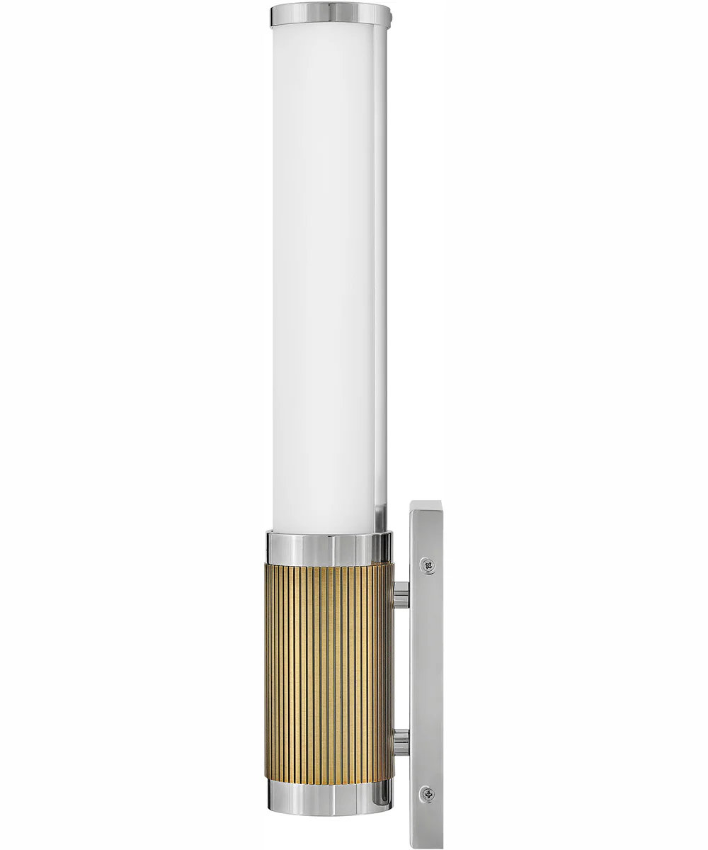 Zevi LED-Light Small LED Vanity in Polished Nickel - Image 6
