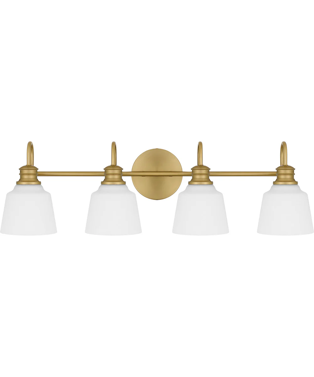 Hinton Extra Large 4-light Bath Light Aged Brass - Image 2