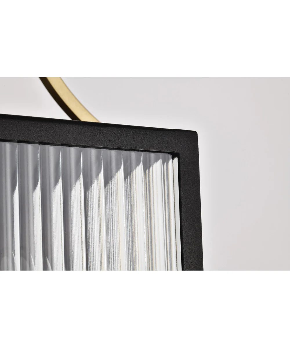Holden 1-Light Outdoor Black / Gold - Image 10
