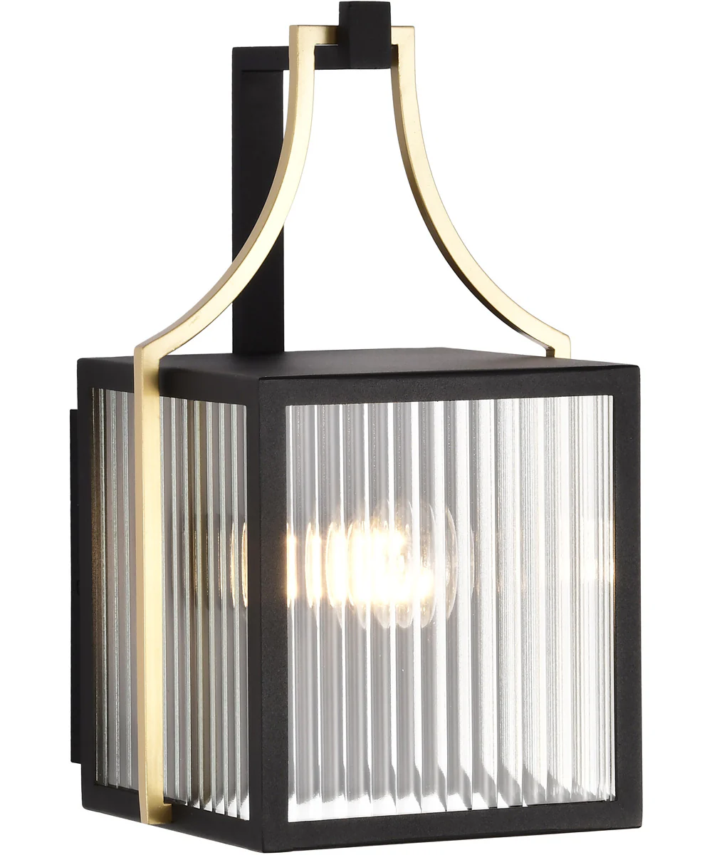 Holden 1-Light Outdoor Black / Gold - Image 6