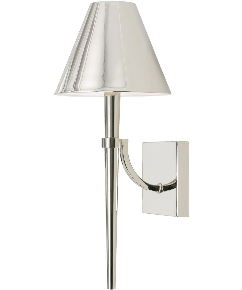 Holden 1-Light Sconce Polished Nickel