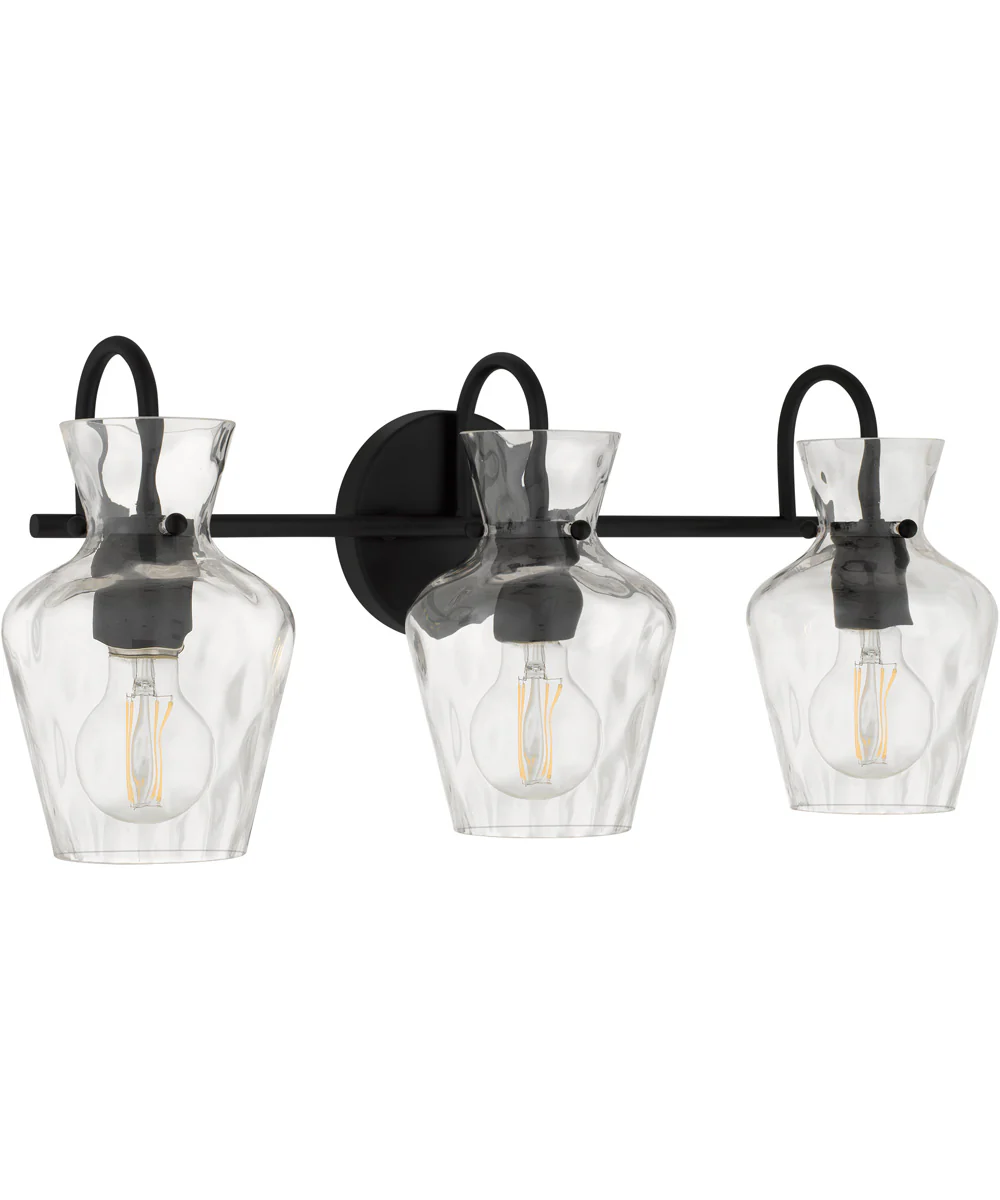 Hollis 3-light Bath Light Matte Black - Image 5