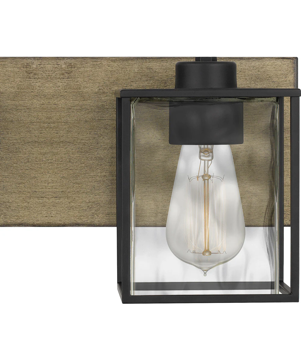 Holsten Large 3-light Bath Light Matte Black - Image 6
