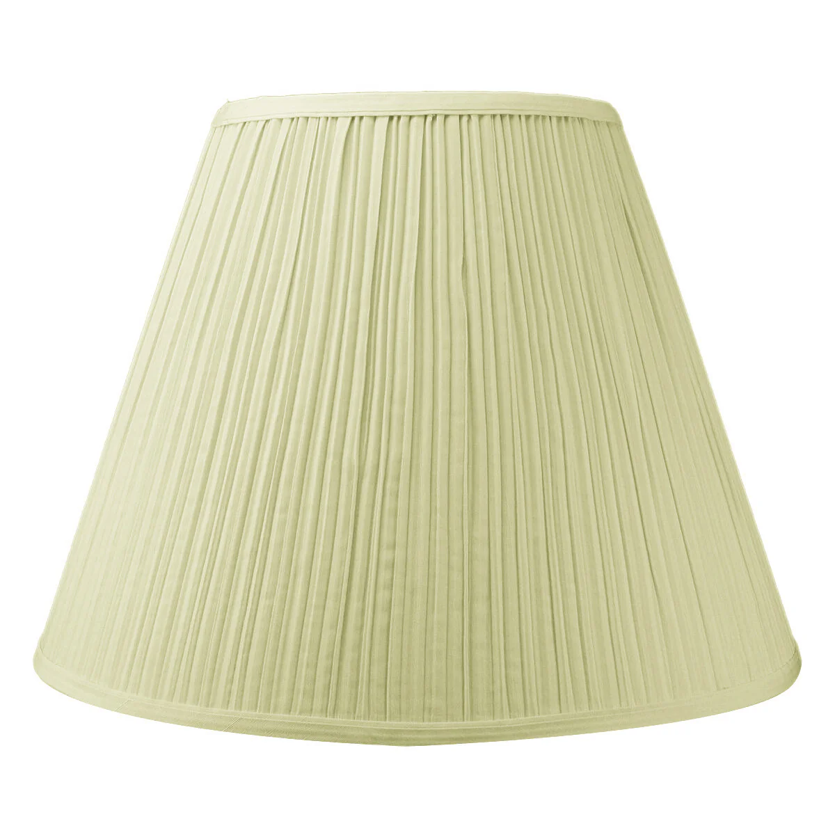 16"W x 12"H Empire Coolie EggShell Mushroom Pleat Hardback Shade - Image 2