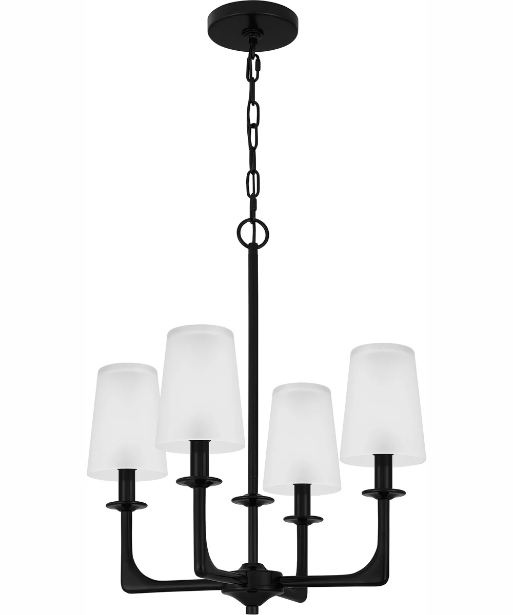 Hough 4-light Chandelier Mystic Black - Image 3