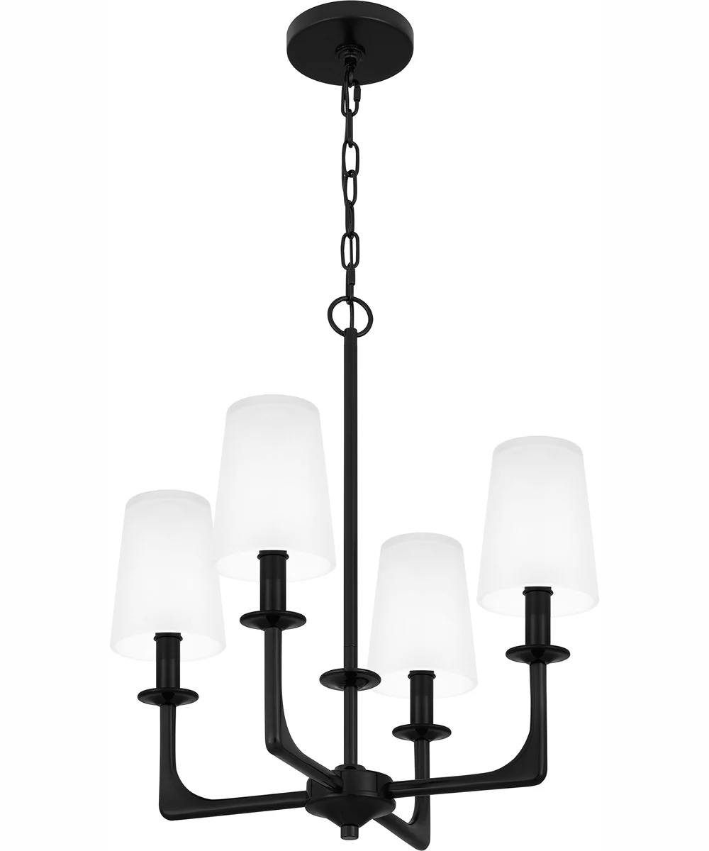 Hough 4-light Chandelier Mystic Black - Image 5