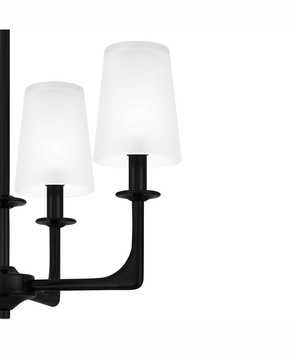 Hough 4-light Chandelier Mystic Black - Image 6