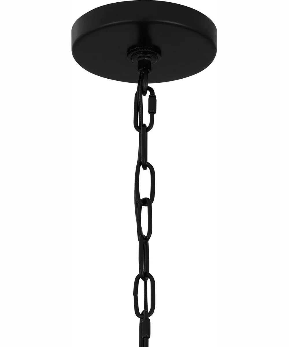Hough 4-light Chandelier Mystic Black - Image 7