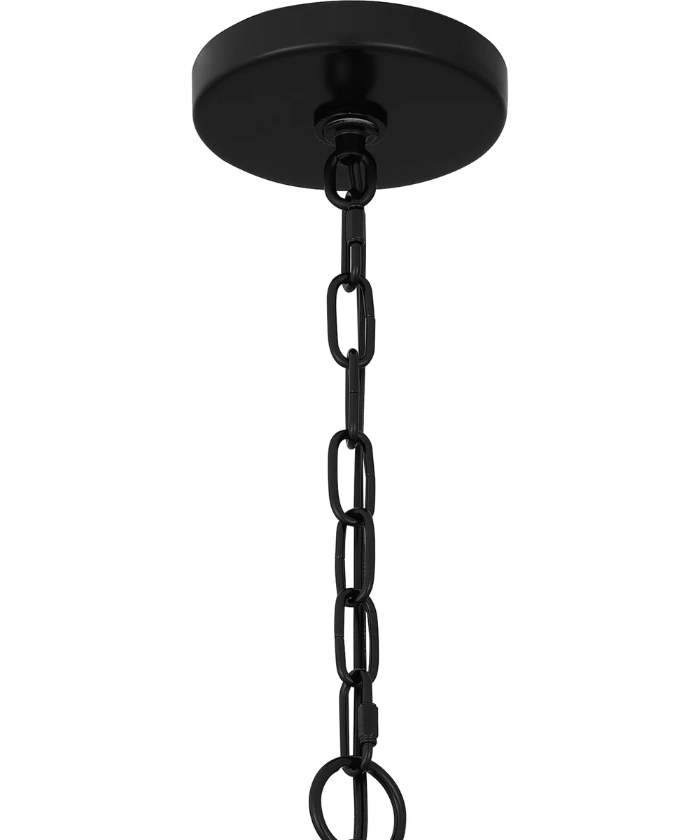 Hough 6-light Chandelier Mystic Black - Image 7
