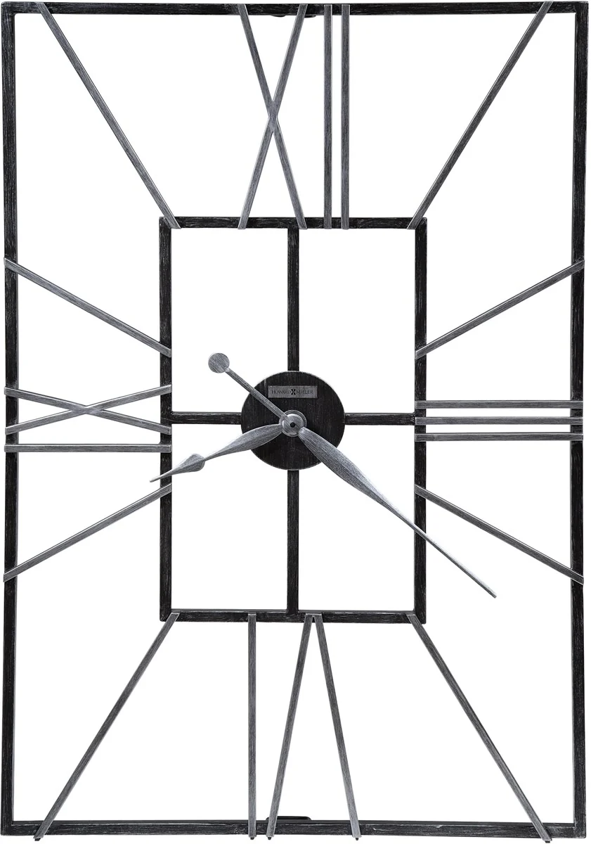 36"H Park Slope Wall Clock Metal