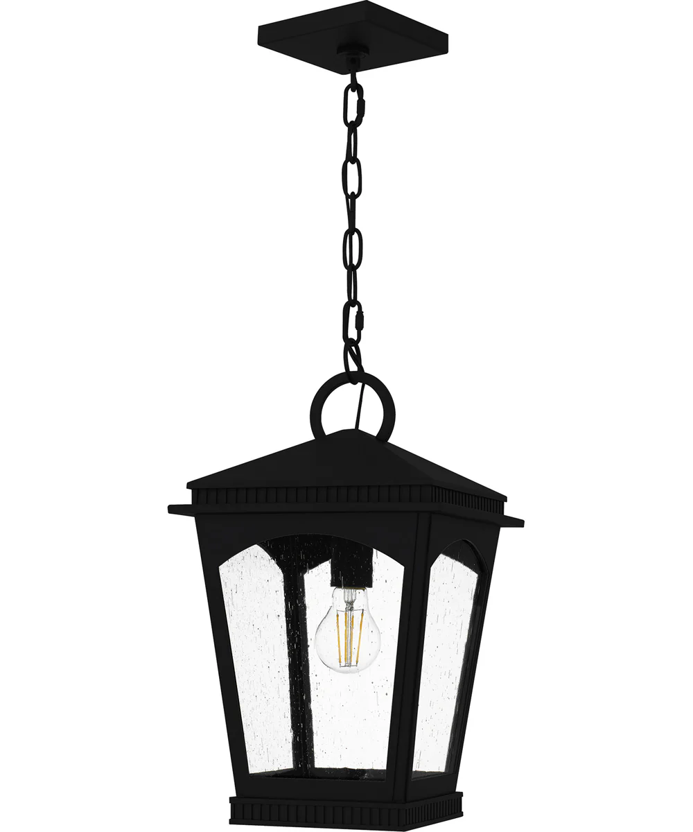 Huck Large 1-light Outdoor Pendant Light  Coastal Armour Aluminum Earth Black - Image 2