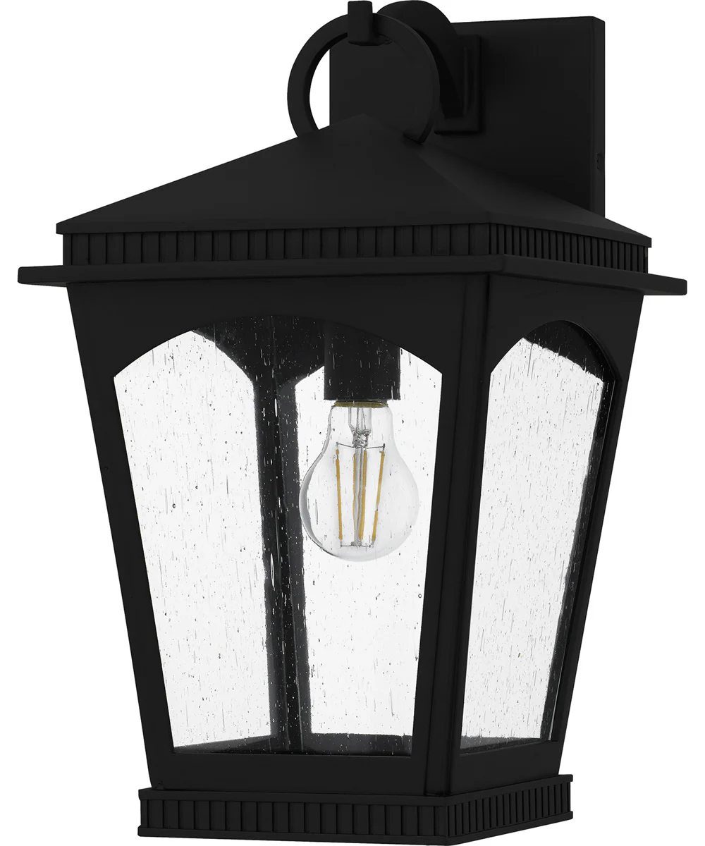 Huck Large 1-light Outdoor Wall Light Coastal Armour Aluminum Earth Black - Image 2