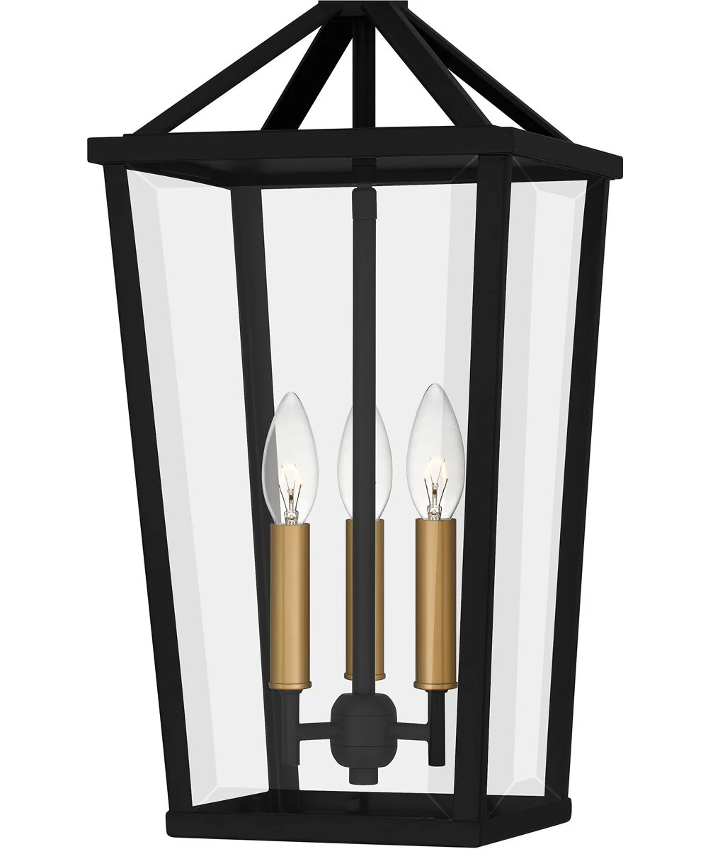 Hull Small 3-light Mini Pendant Matte Black - Image 5