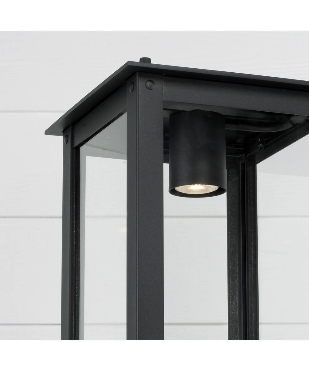 Hunt 1-Light Outdoor Post-Lantern Rain or Shine - Black - Image 3