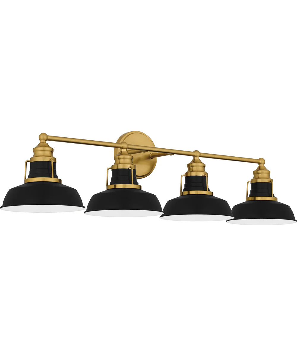 Huxley Extra Large 4-light Bath Light Aged Brass - Image 2