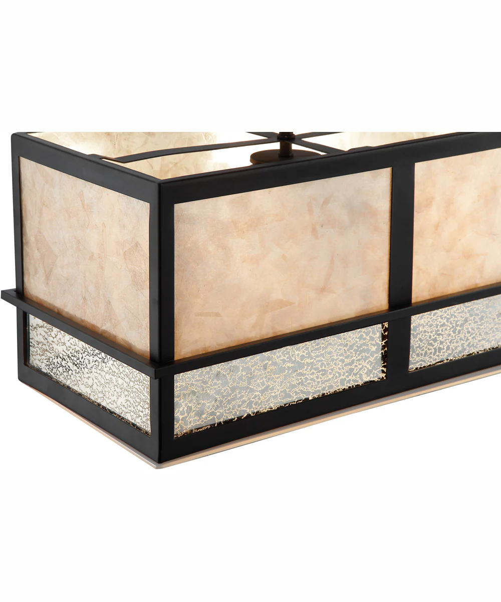 Hyden 4-Light Pendant - Dark Bronze/Mica Shade - Image 2