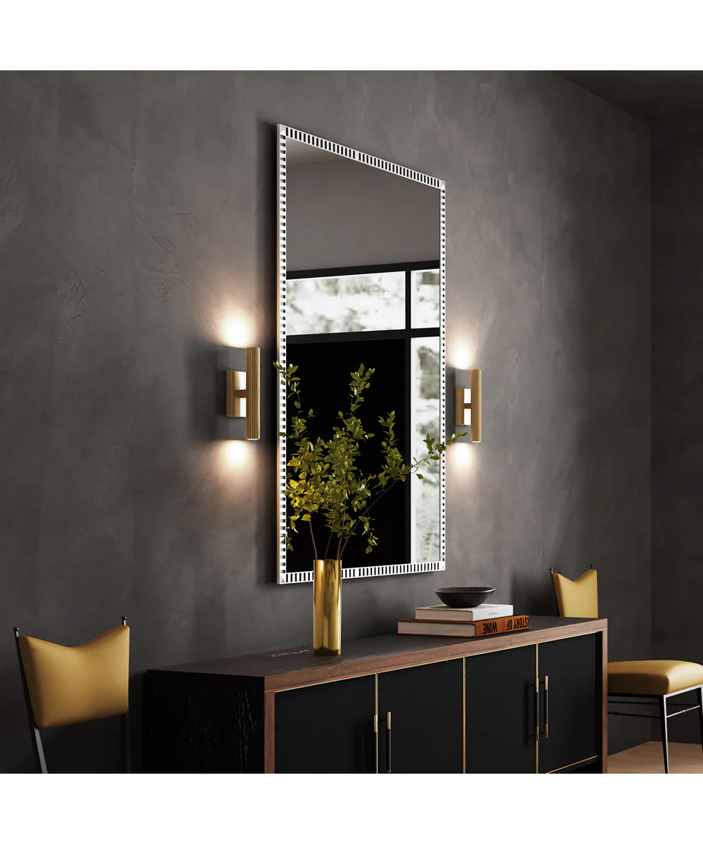 Ian 2-Light Sconce Aged Brass - Image 3