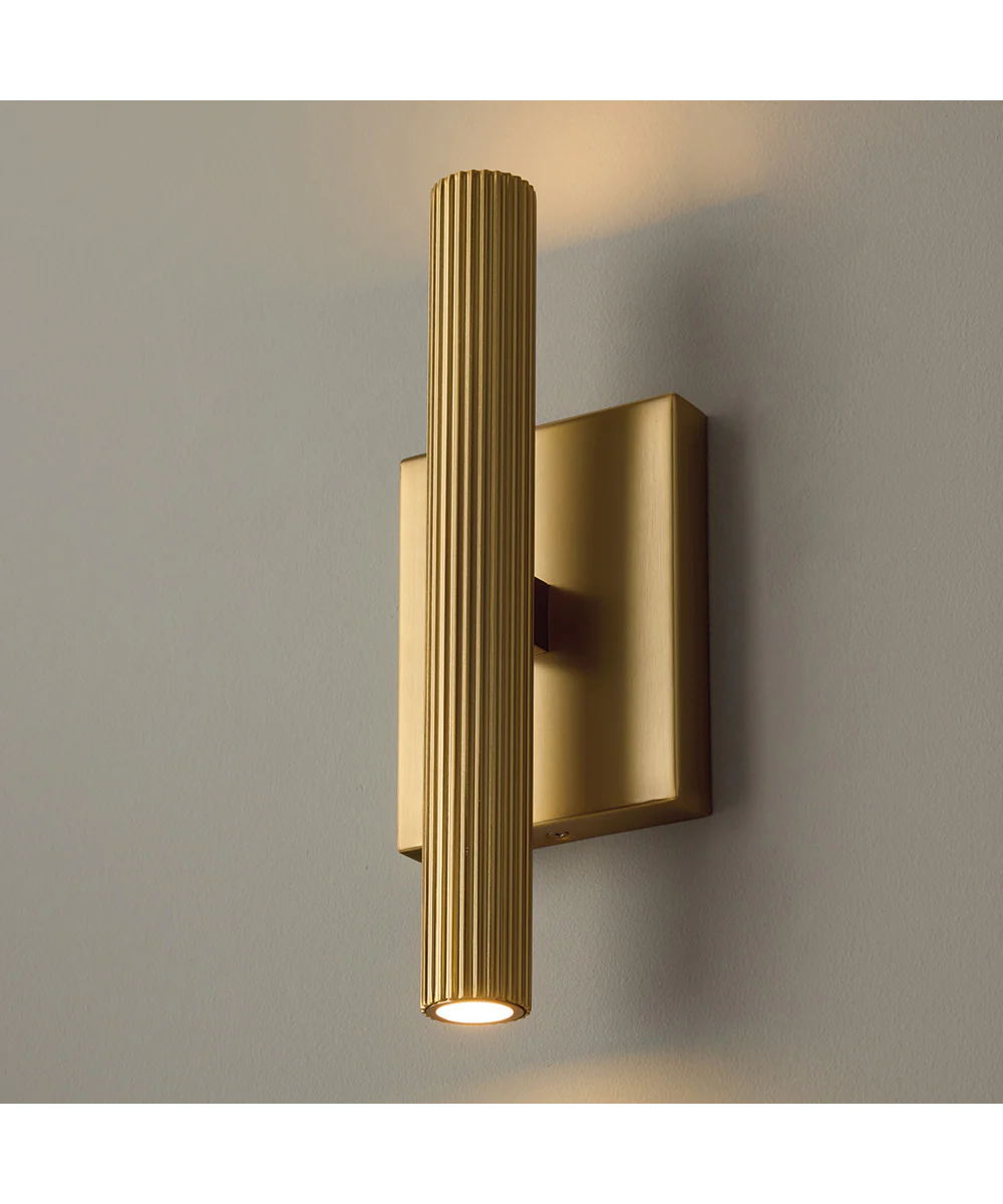 Ian 2-Light Sconce Aged Brass - Image 6
