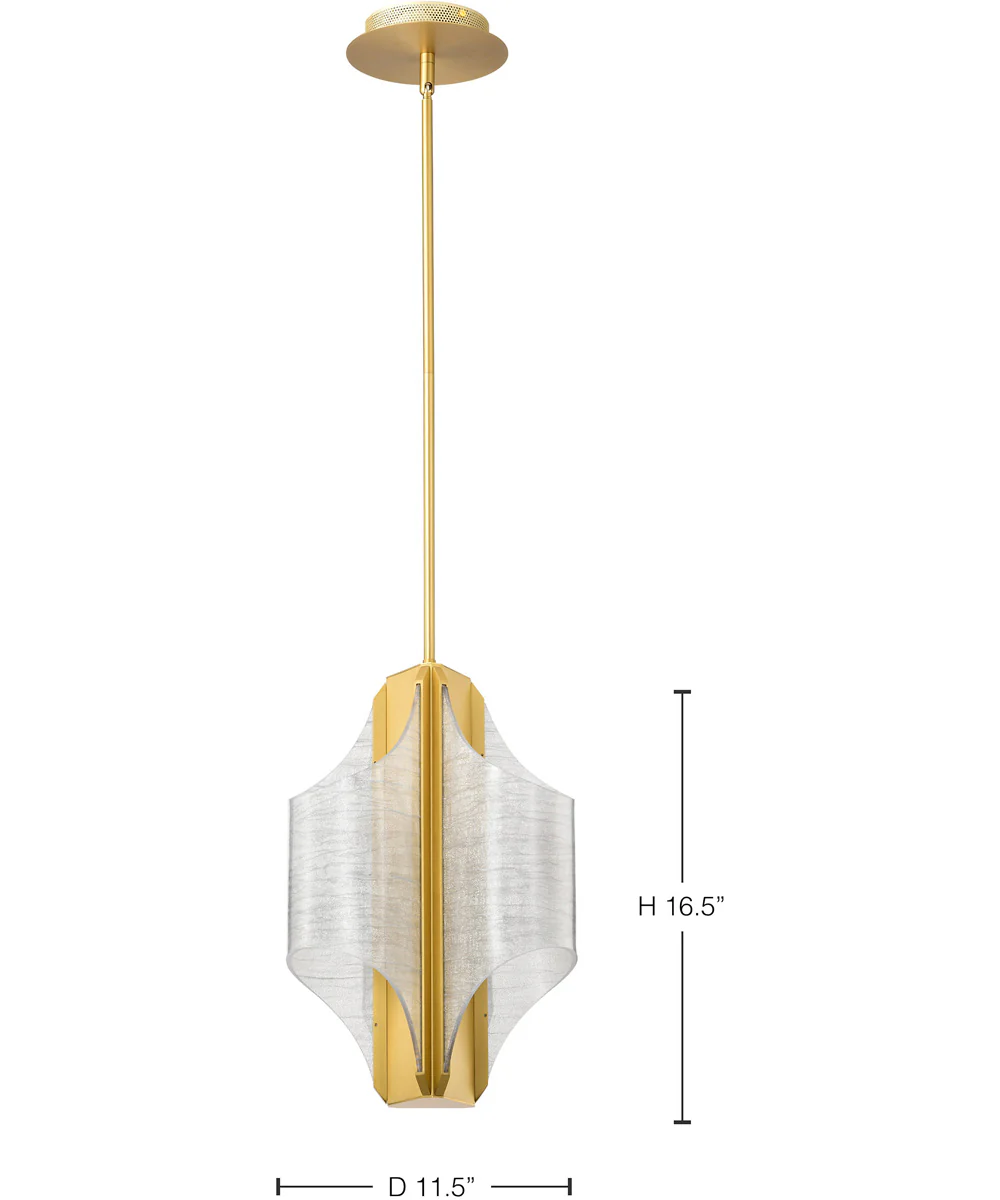 Idris  Pendant Vintage Brass - Image 12