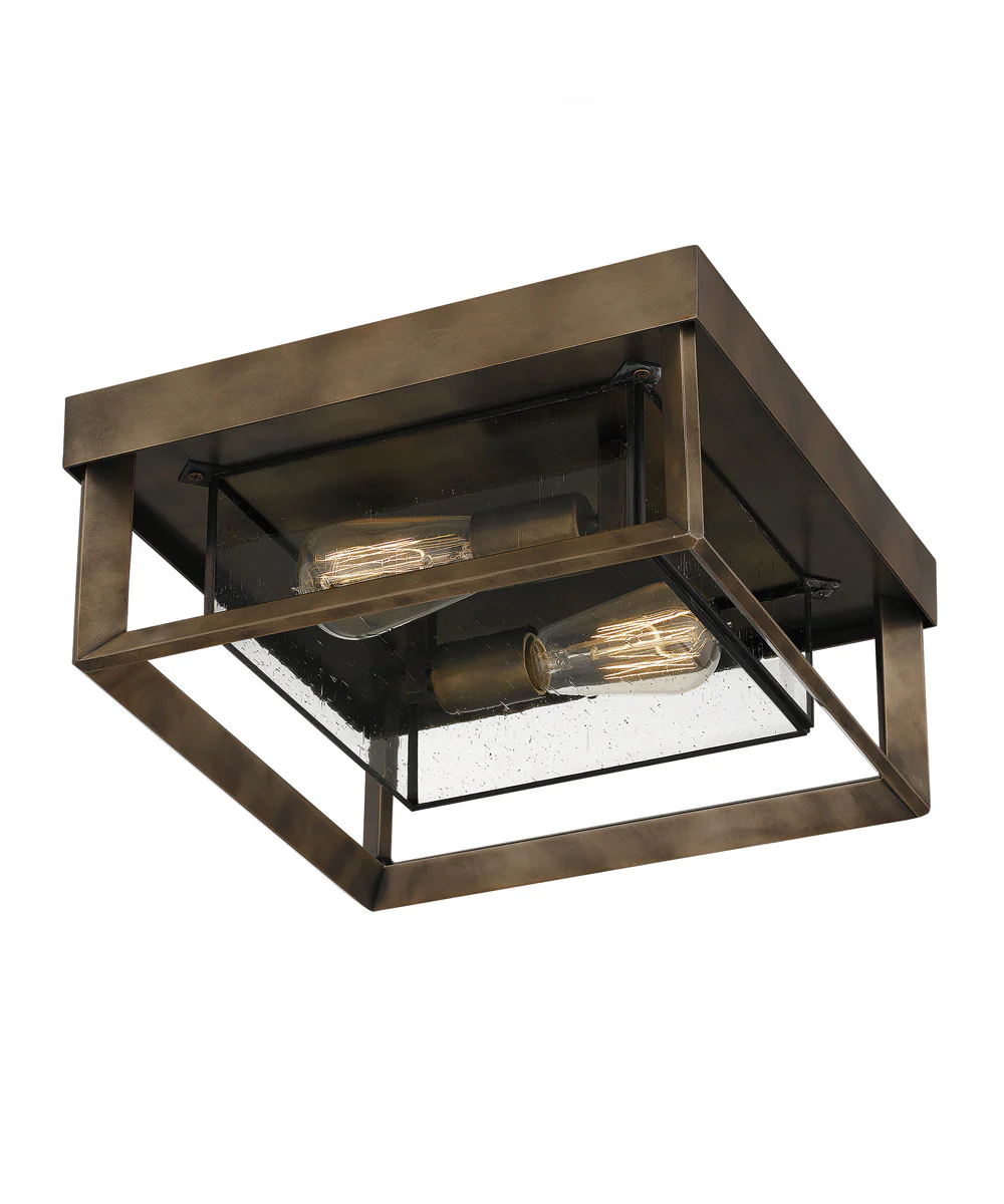 Infinger 2-light Semi Flush Mount Statuary Bronze - Image 5