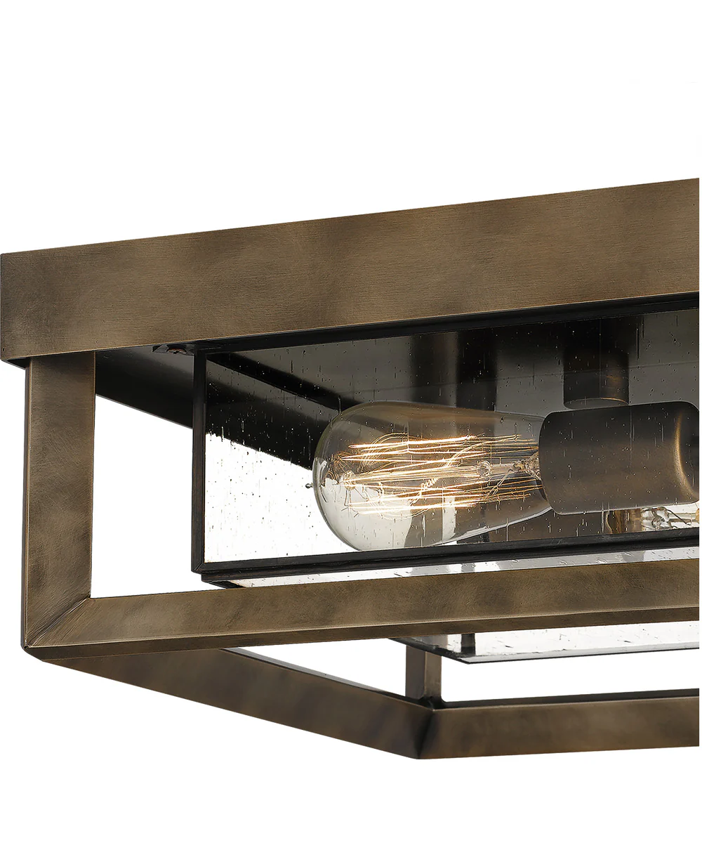 Infinger 2-light Semi Flush Mount Statuary Bronze - Image 6
