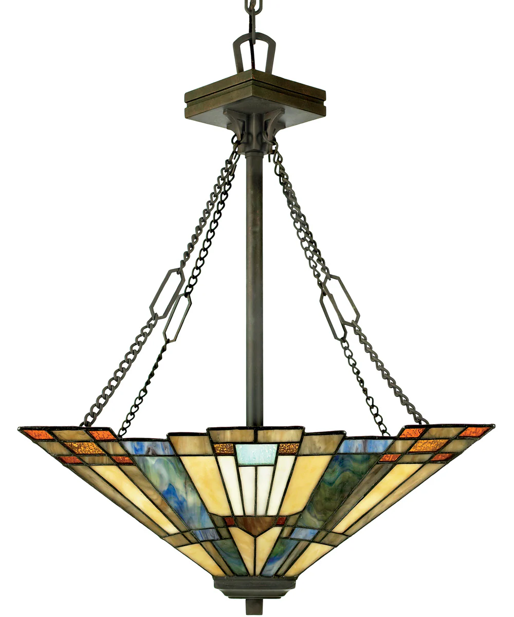 Inglenook 3-light Pendant Valiant Bronze