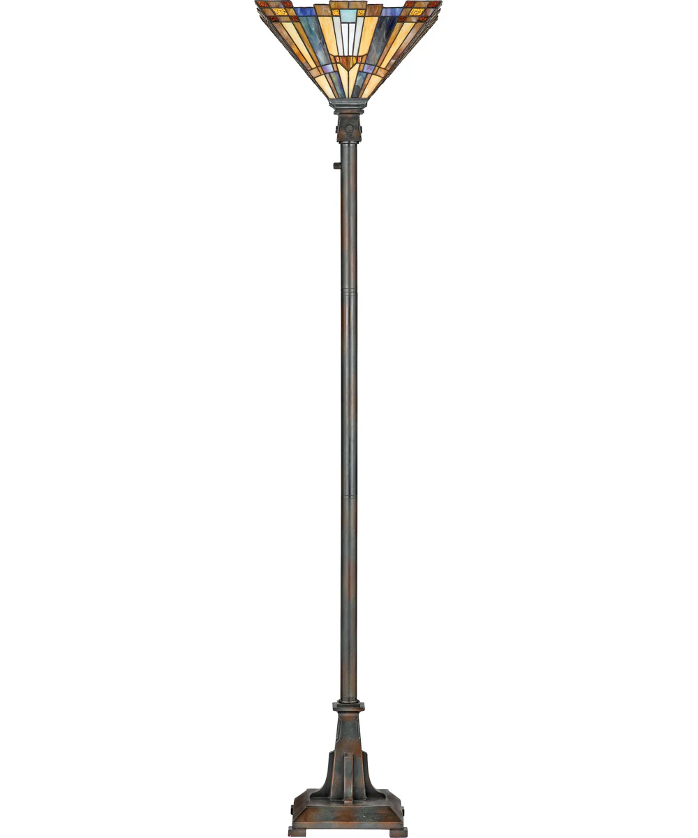 Inglenook Medium 1-light Floor Lamp Valiant Bronze
