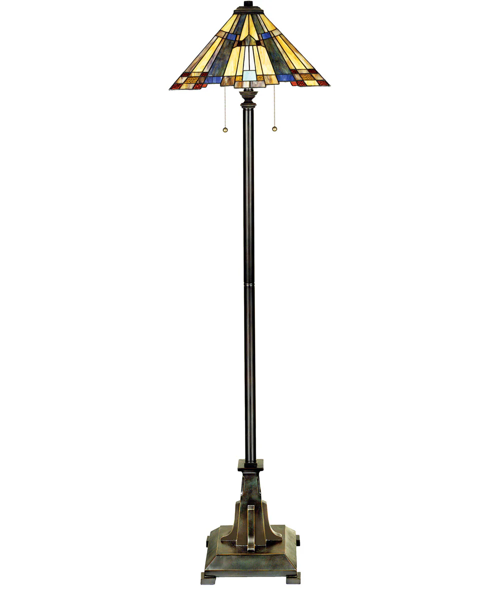Inglenook Medium 2-light Floor Lamp Valiant Bronze - Image 2