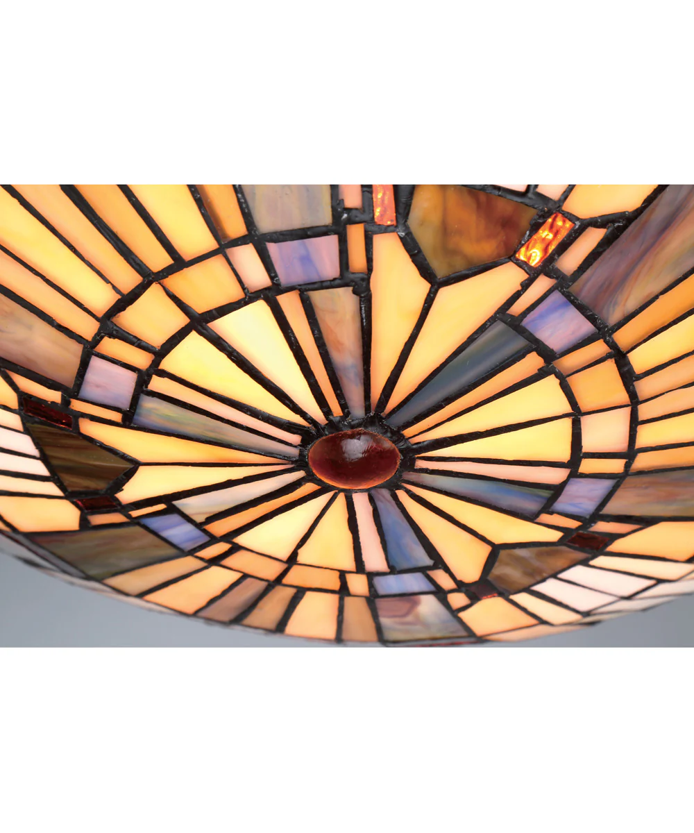 Inglenook Medium 2-light Flush Mount Valiant Bronze - Image 6