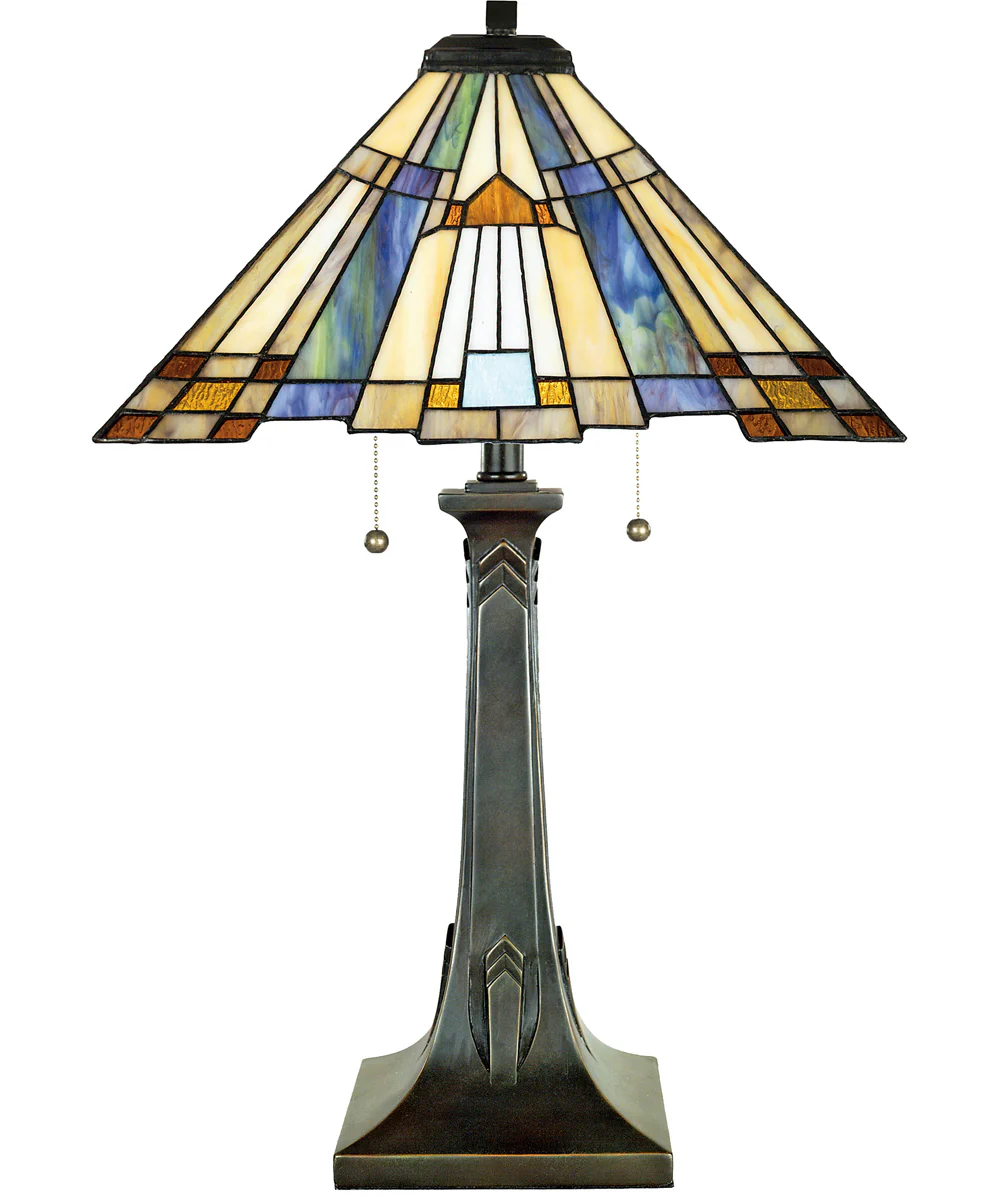 Inglenook Small 2-light Table Lamp Valiant Bronze