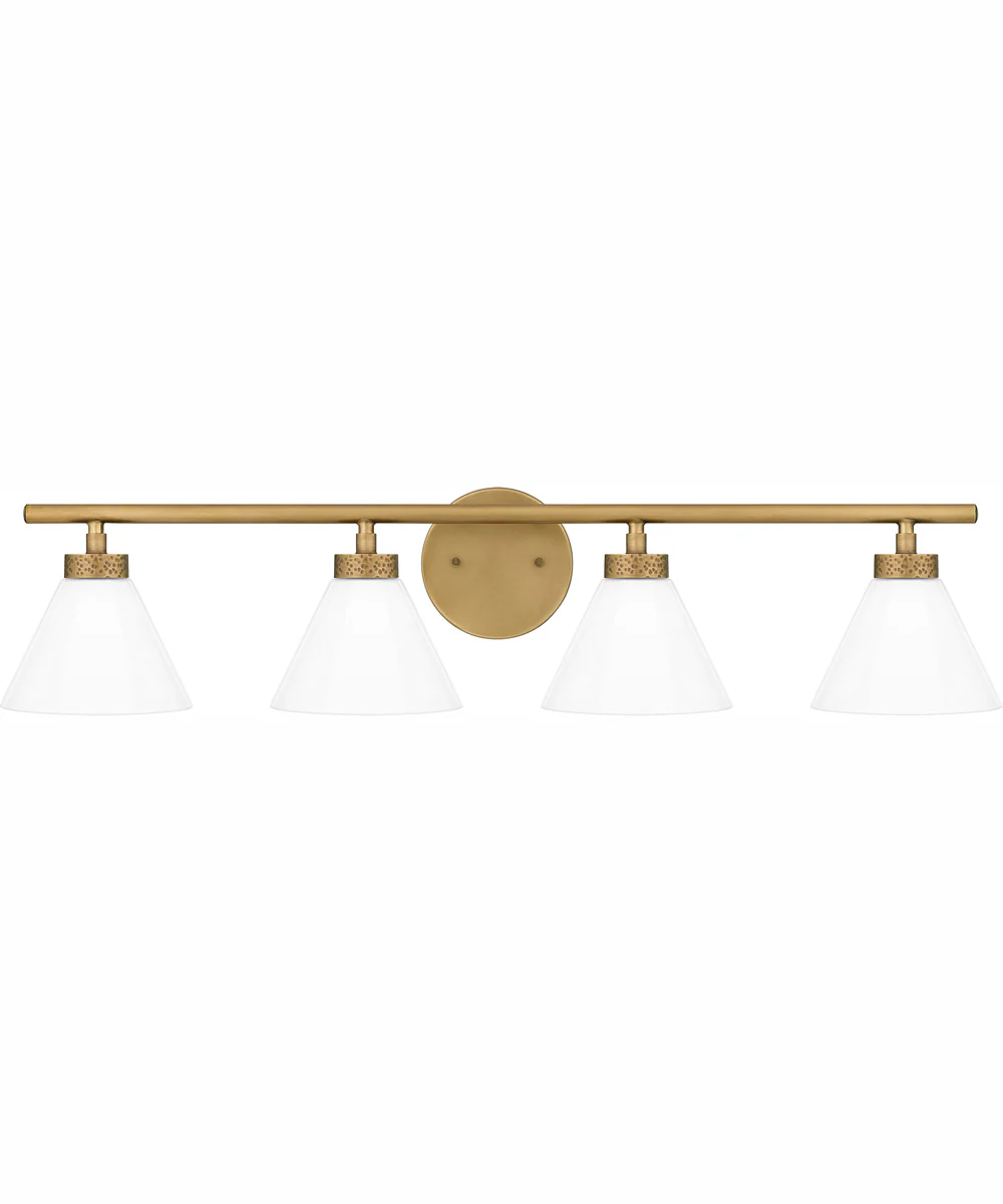 Ira Extra Large 4-light Bath Light Weathered Brass - Image 2