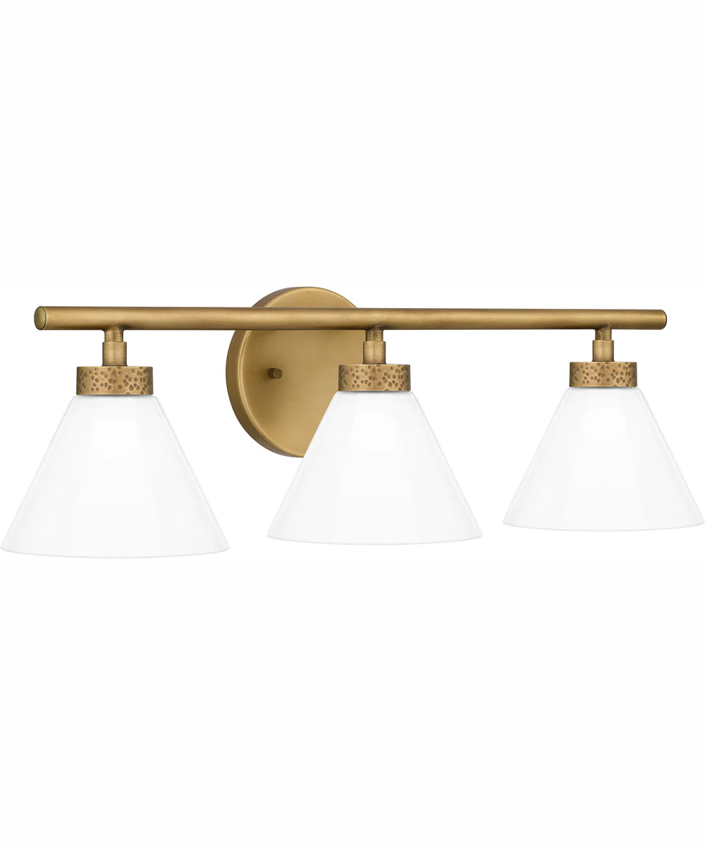 Ira Large 3-light Bath Light Weathered Brass - Image 4