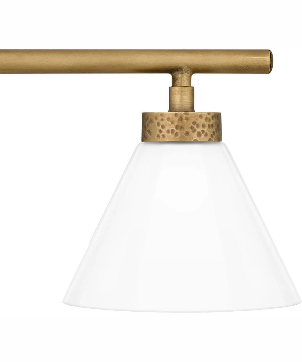 Ira Large 3-light Bath Light Weathered Brass - Image 6