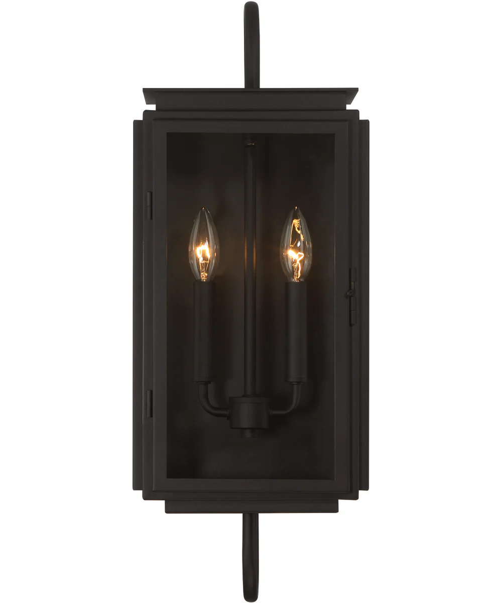 Irving 2-Light Outdoor Lighting Textured Black - Image 2