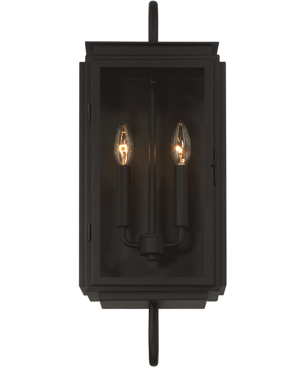 Irving 2-Light Outdoor Lighting Textured Black - Image 4