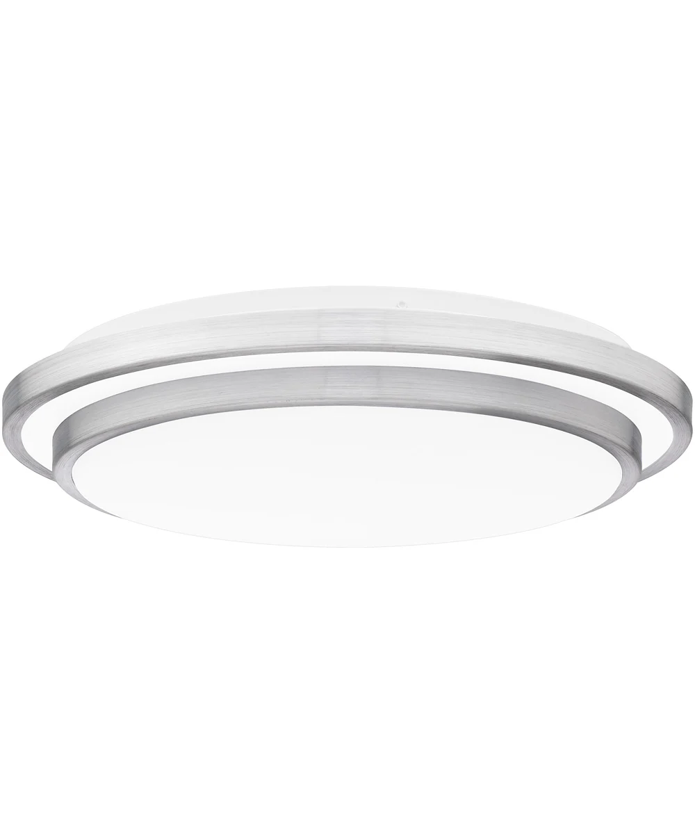 Irving Semi Flush Mount Brushed Aluminum