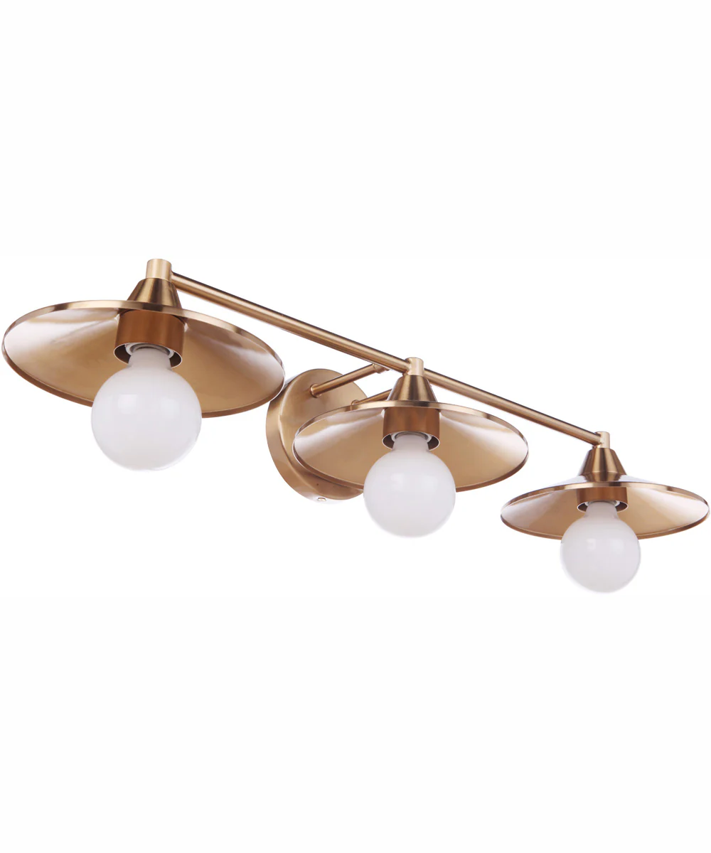 Isaac 3-Light Vanity Satin Brass - Image 5