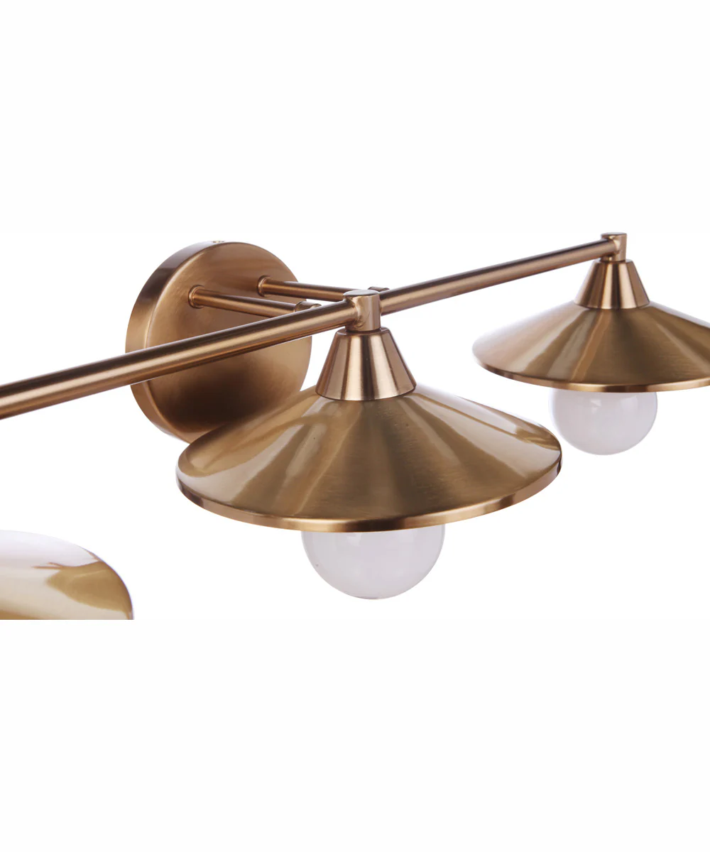 Isaac 3-Light Vanity Satin Brass - Image 6