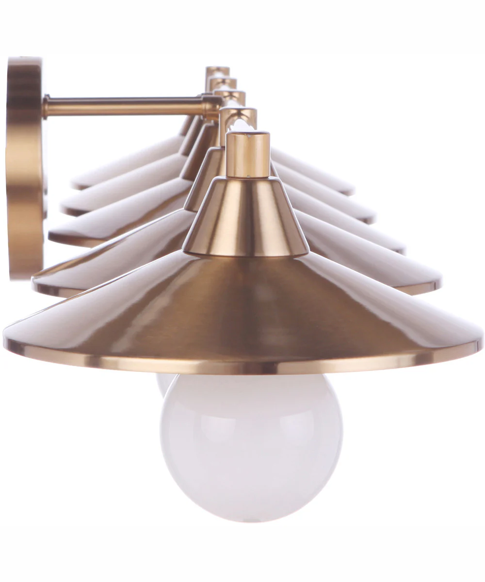 Isaac 5-Light Vanity Satin Brass - Image 6