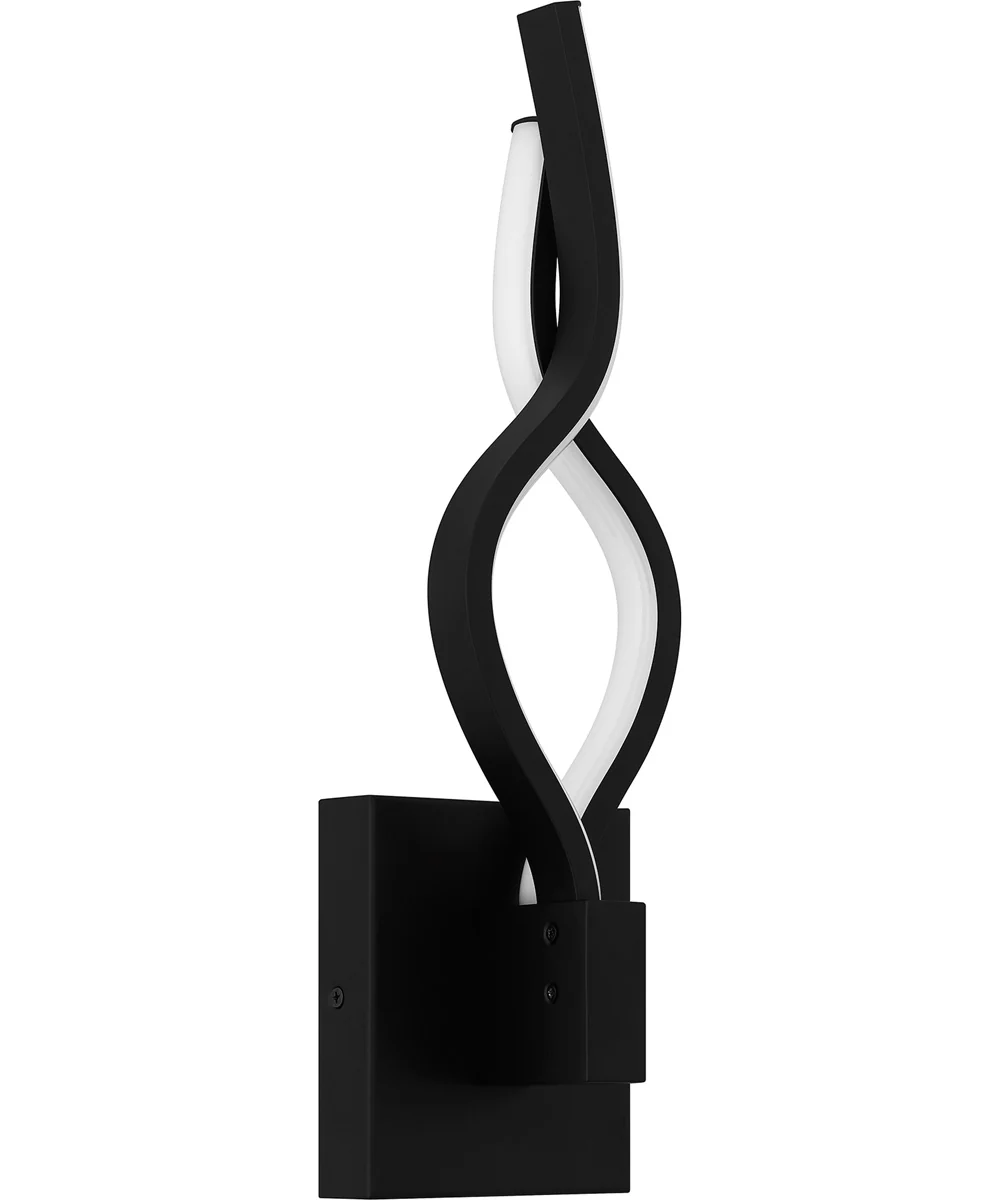 Isadora Small Wall Sconce Matte Black - Image 2