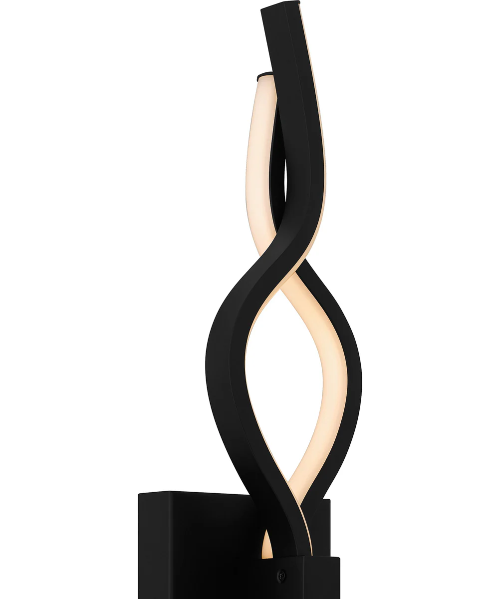 Isadora Small Wall Sconce Matte Black - Image 5